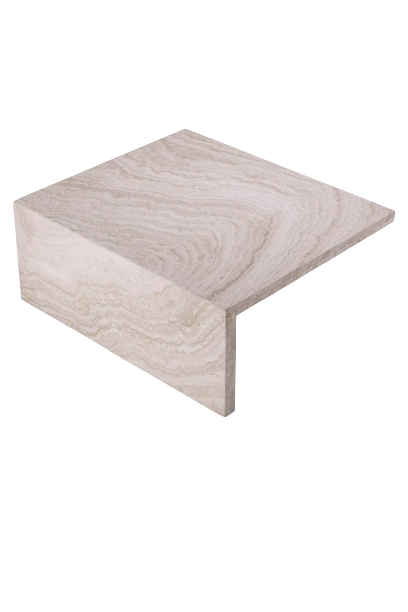 Minimalist Travertine Coffee Table | Eichholtz Amara | Eichholtzmiami.com