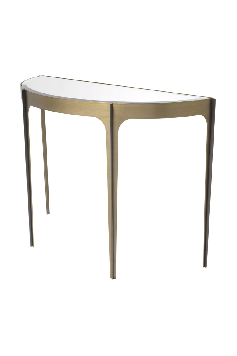 Semi-Circular Glass Console Table | Eichholtz Artemisa | Eichholtzmiami.com