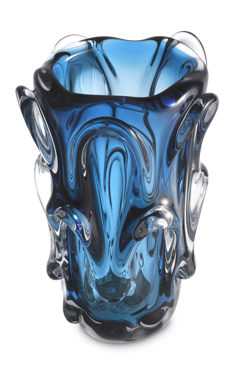 Organic Shape Glass Vase L | Eichholtz Aila | Eichholtzmiami.com
