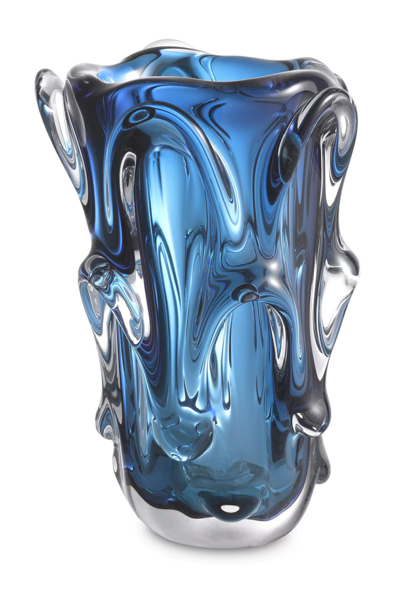 Organic Shape Glass Vase L | Eichholtz Aila | Eichholtzmiami.com
