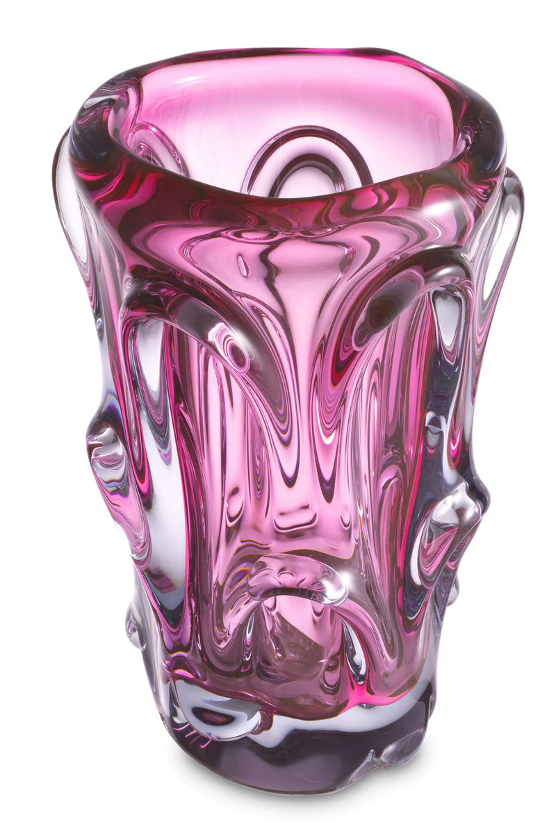 Organic Shape Glass Vase L | Eichholtz Aila | Eichholtzmiami.com
