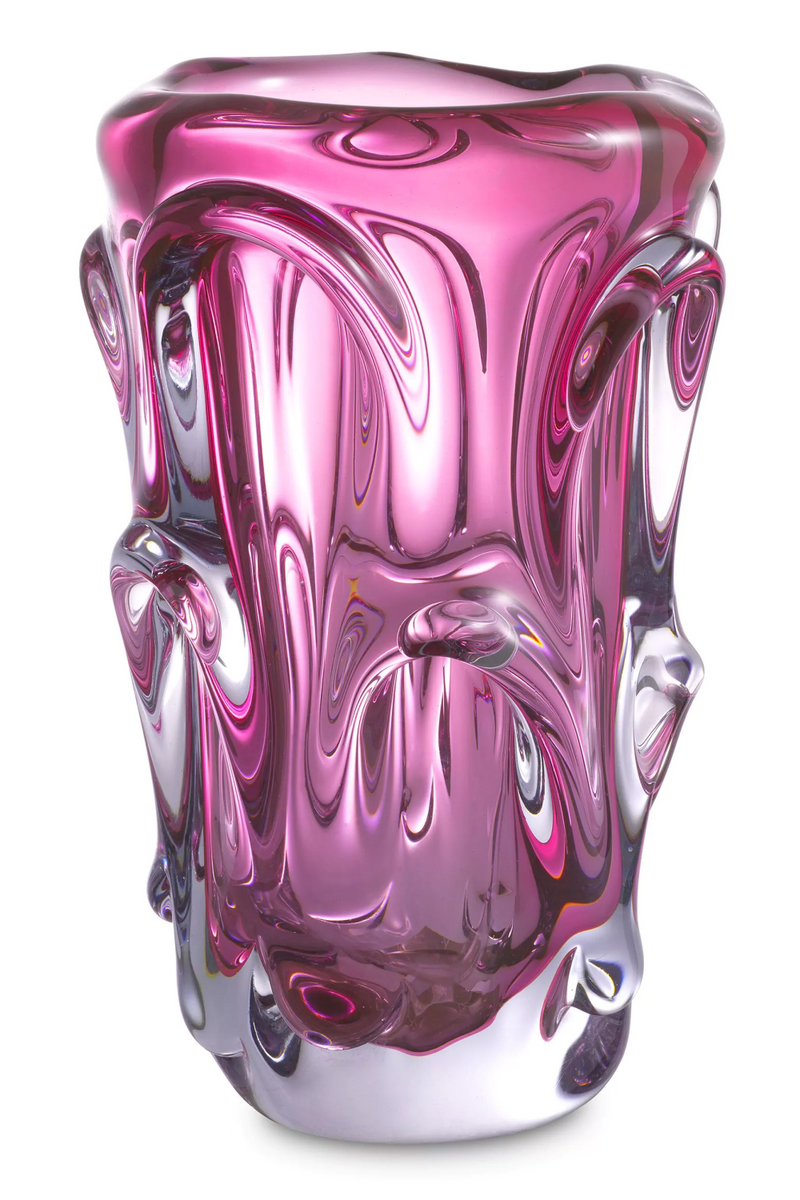 Organic Shape Glass Vase L | Eichholtz Aila | Eichholtzmiami.com
