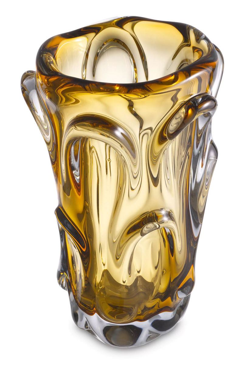 Organic Shape Glass Vase L | Eichholtz Aila | Eichholtzmiami.com
