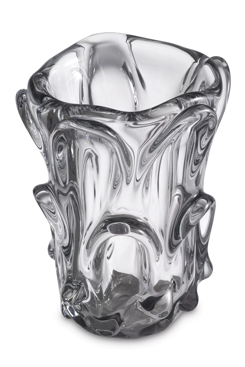 Organic Shape Glass Vase L | Eichholtz Aila | Eichholtzmiami.com
