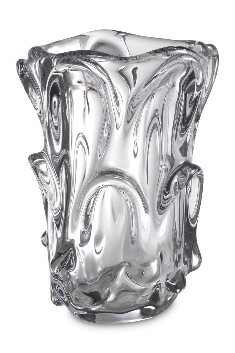 Organic Shape Glass Vase L | Eichholtz Aila | Eichholtzmiami.com
