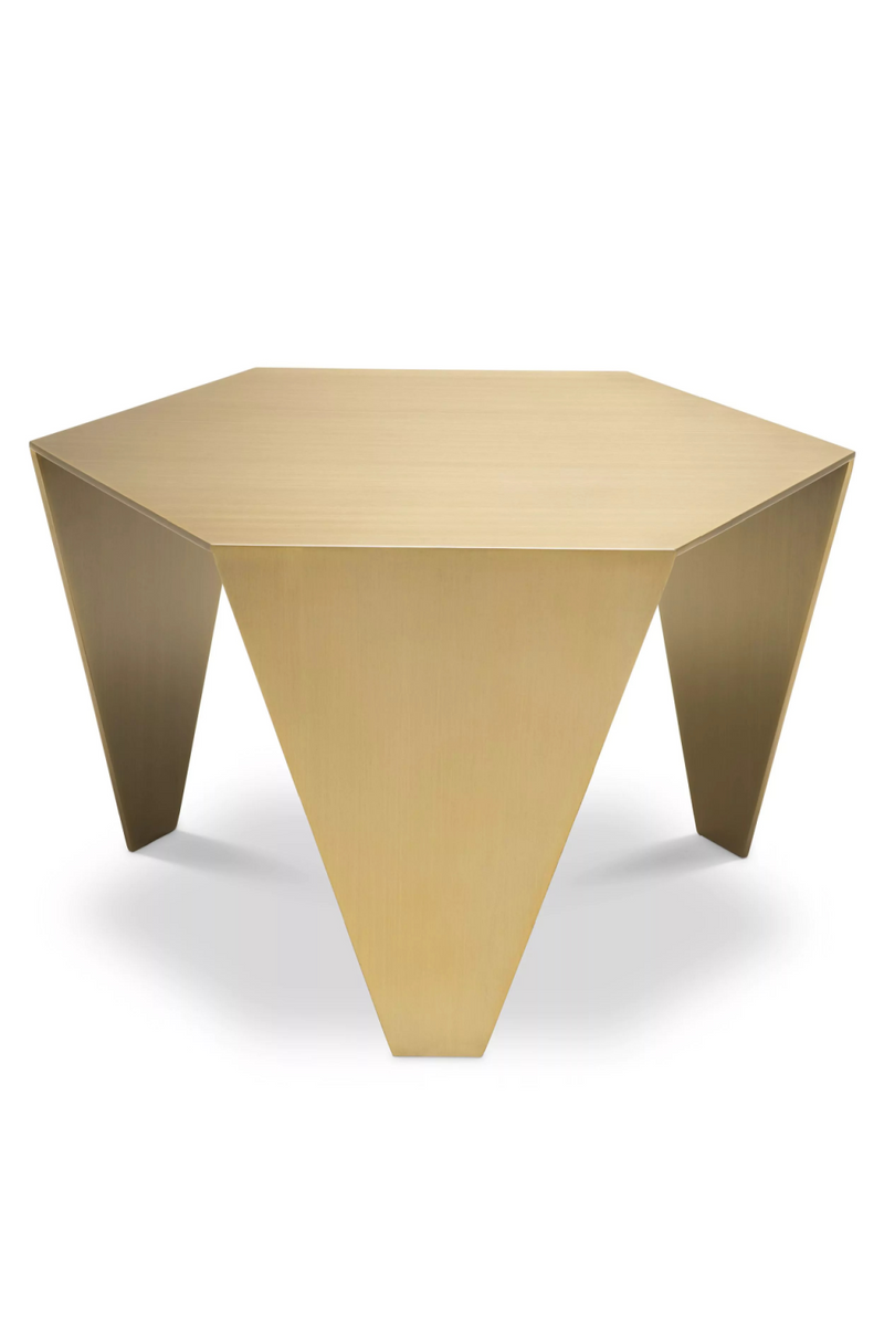 Hexagonal Contemporary Side Table | Eichholtz Metro Chic | Eichholtzmiami.com