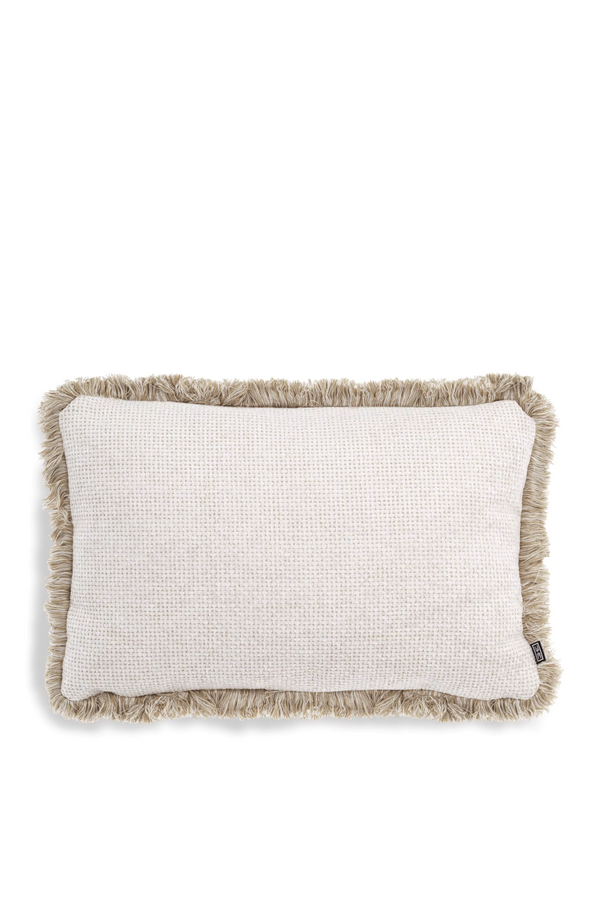 Modern Fringed Lumbar Pillow | Eichholtz Nami | Eichholtzmiami.com