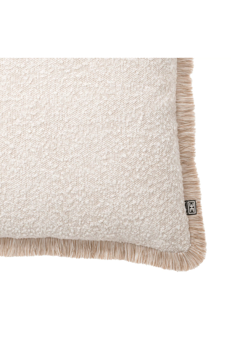 Cream Bouclé Throw Pillow | Eichholtz Nami |  Eichholtzmiami.com