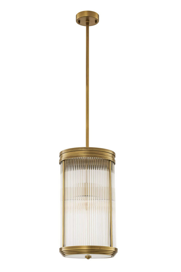 Cylindrical Glass Pendant Lamp | Eichholtz Rousseau | Eichholtzmiami.com