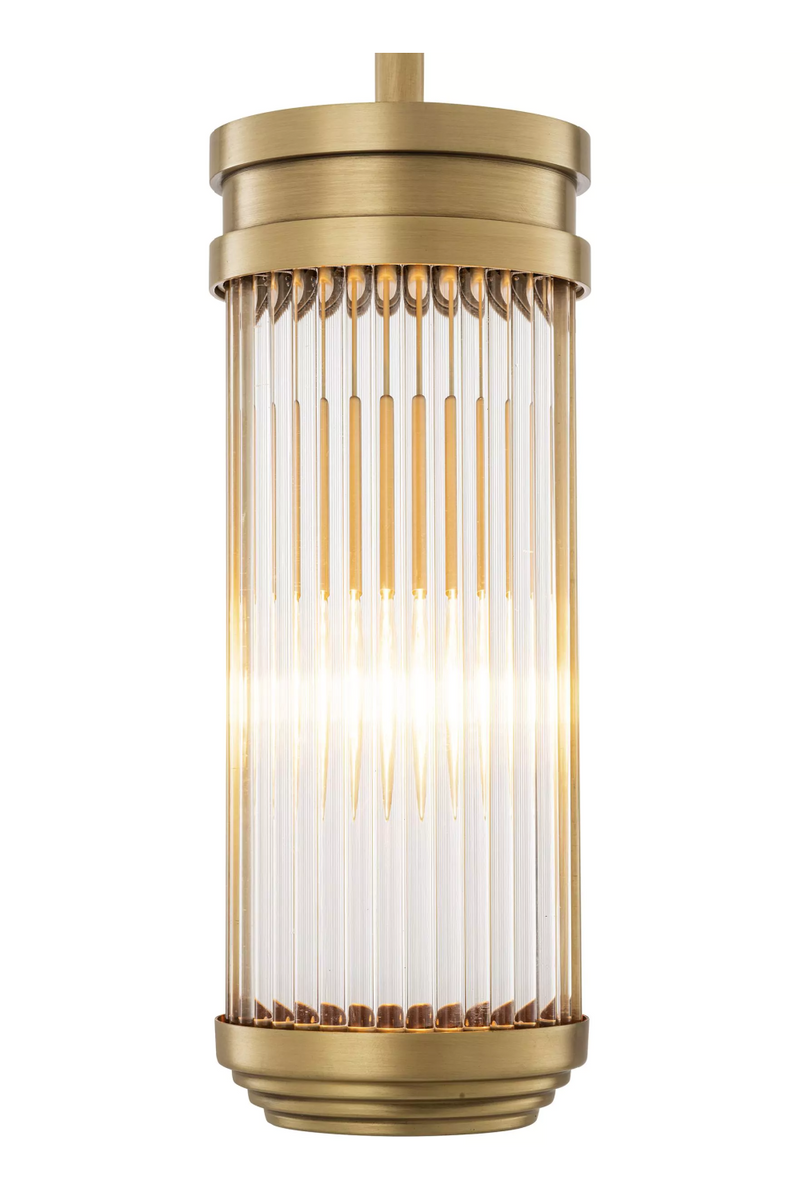 Cylindrical Glass Pendant Lamp | Eichholtz Rousseau | Eichholtzmiami.com