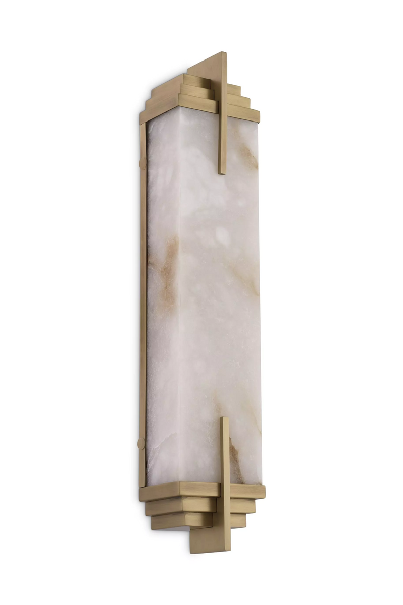 Elongated Alabaster Wall Lamp | Eichholtz Harman | Eichholtzmiami.com