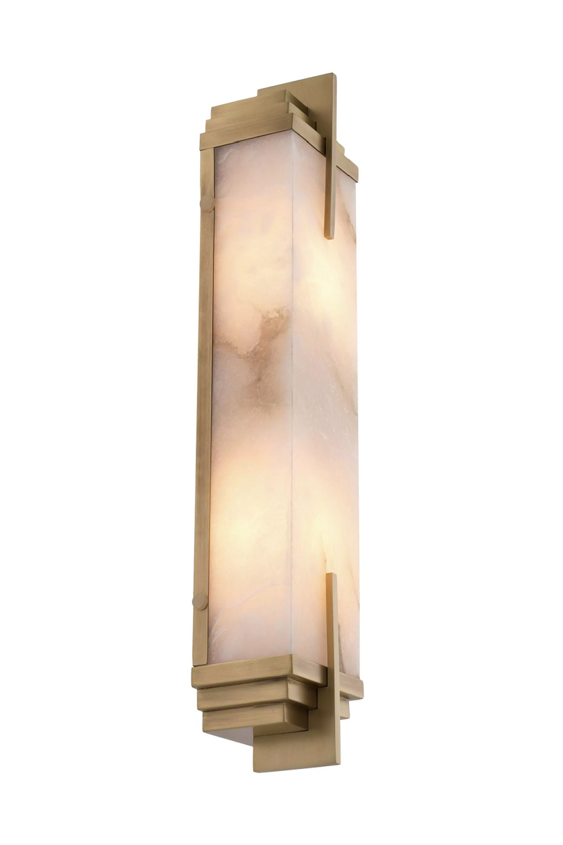 Elongated Alabaster Wall Lamp | Eichholtz Harman | Eichholtzmiami.com