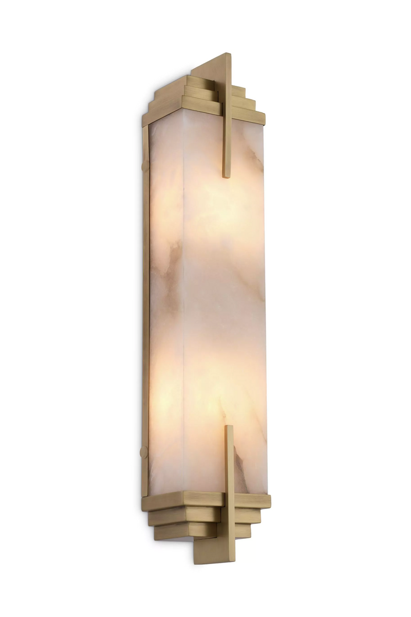 Elongated Alabaster Wall Lamp | Eichholtz Harman | Eichholtzmiami.com