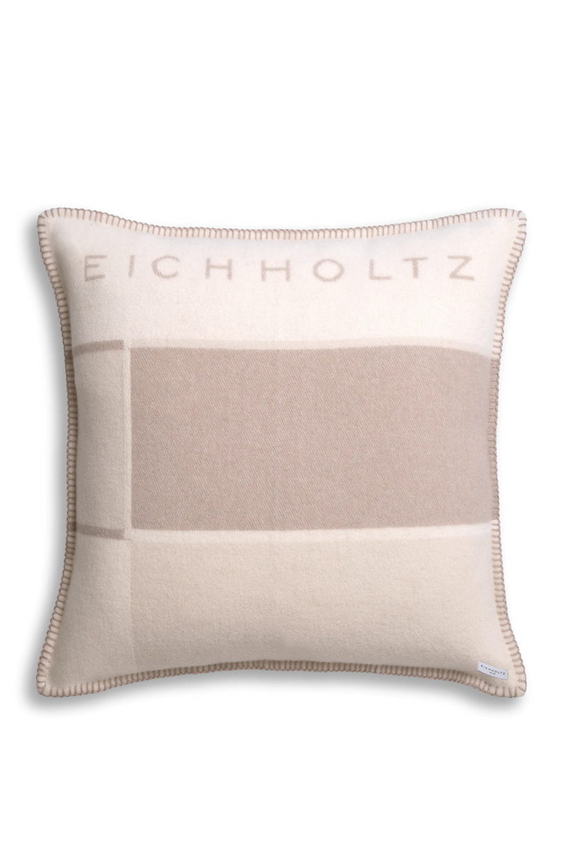 Neutral-Hued Wool Cushion | Eichholtz Thana | Eichholtzmiami.com