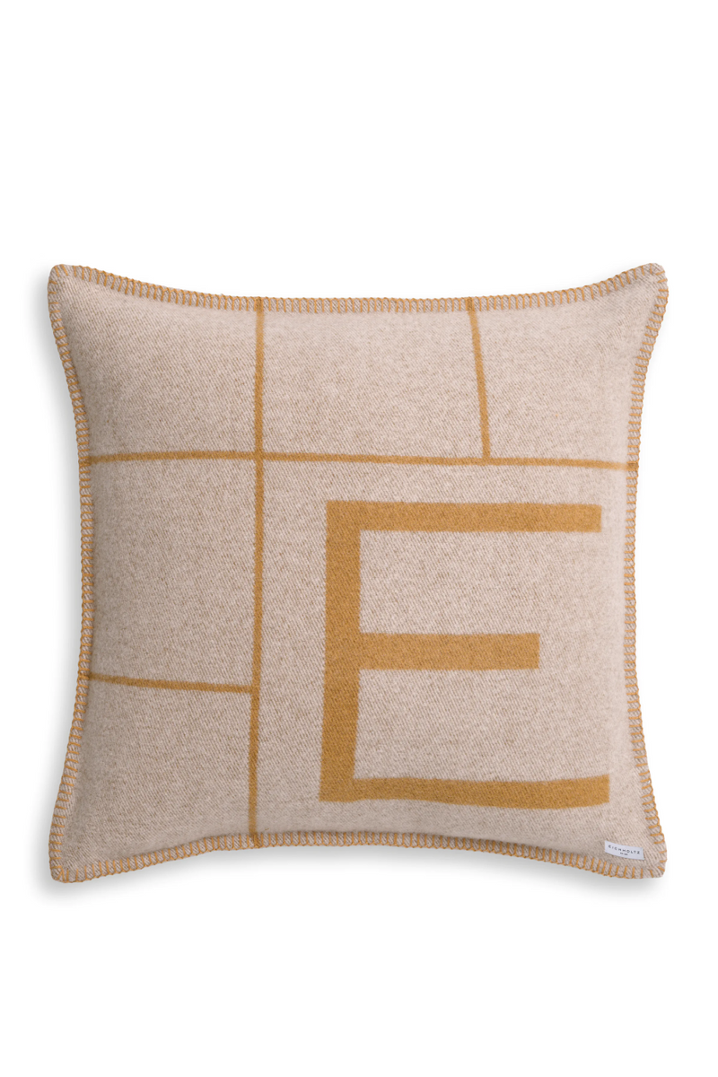 Hemstitch Wool Cushion S | Eichholtz Rhoda | Eichholtzmiami.com