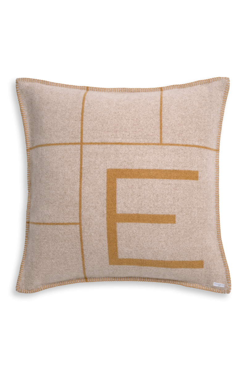 Hemstitch Wool Cushion L | Eichholtz Rhoda | Eichholtzmiami.com