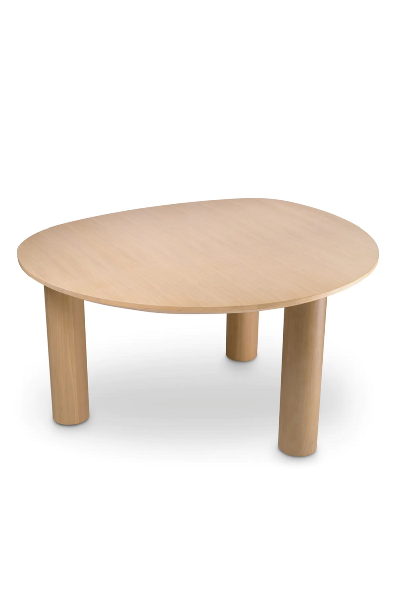 Oak Scandi Dining Table | Eichholtz Lombardo | Eichholtzmiami.com
