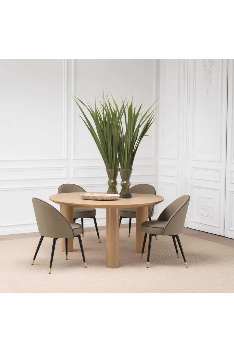 Oak Scandi Dining Table | Eichholtz Lombardo | Eichholtzmiami.com
