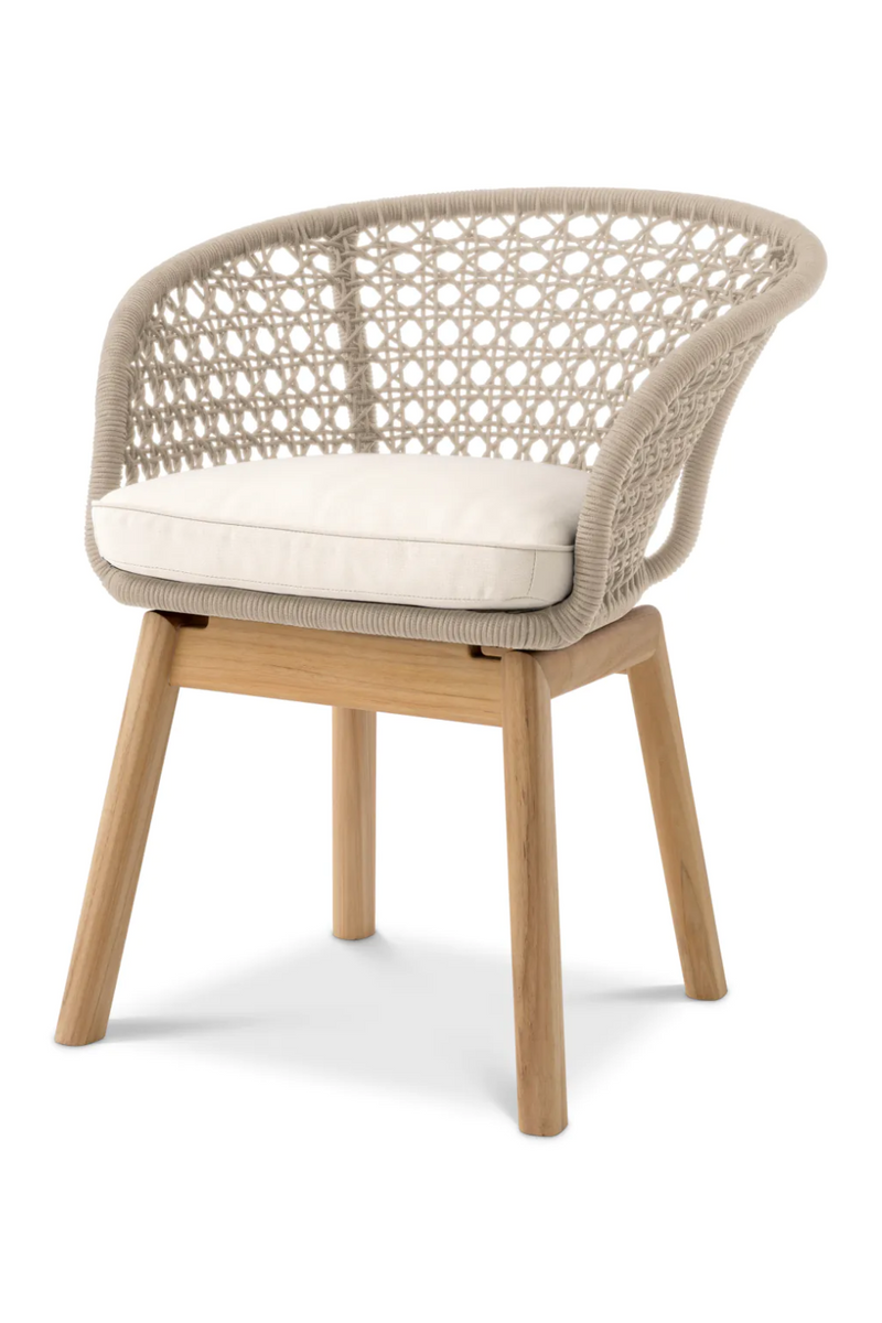 Modern Rope Outdoor Dining Chair | Eichholtz Trinity | Eichholtzmiami.com