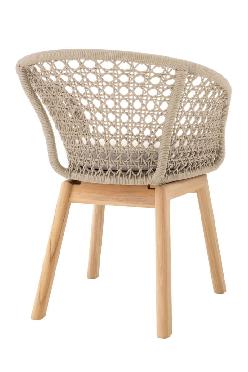 Modern Rope Outdoor Dining Chair | Eichholtz Trinity | Eichholtzmiami.com