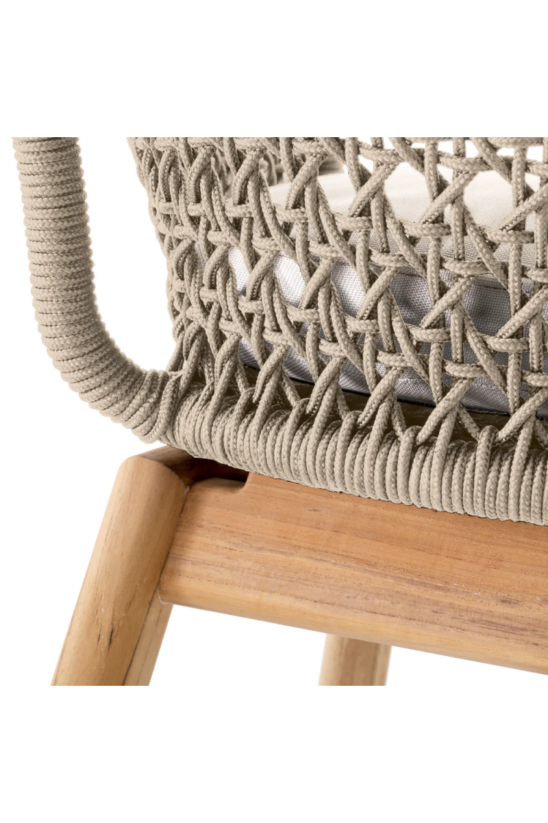 Modern Rope Outdoor Dining Chair | Eichholtz Trinity | Eichholtzmiami.com