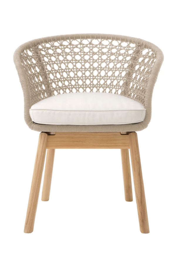 Modern Rope Outdoor Dining Chair | Eichholtz Trinity | Eichholtzmiami.com