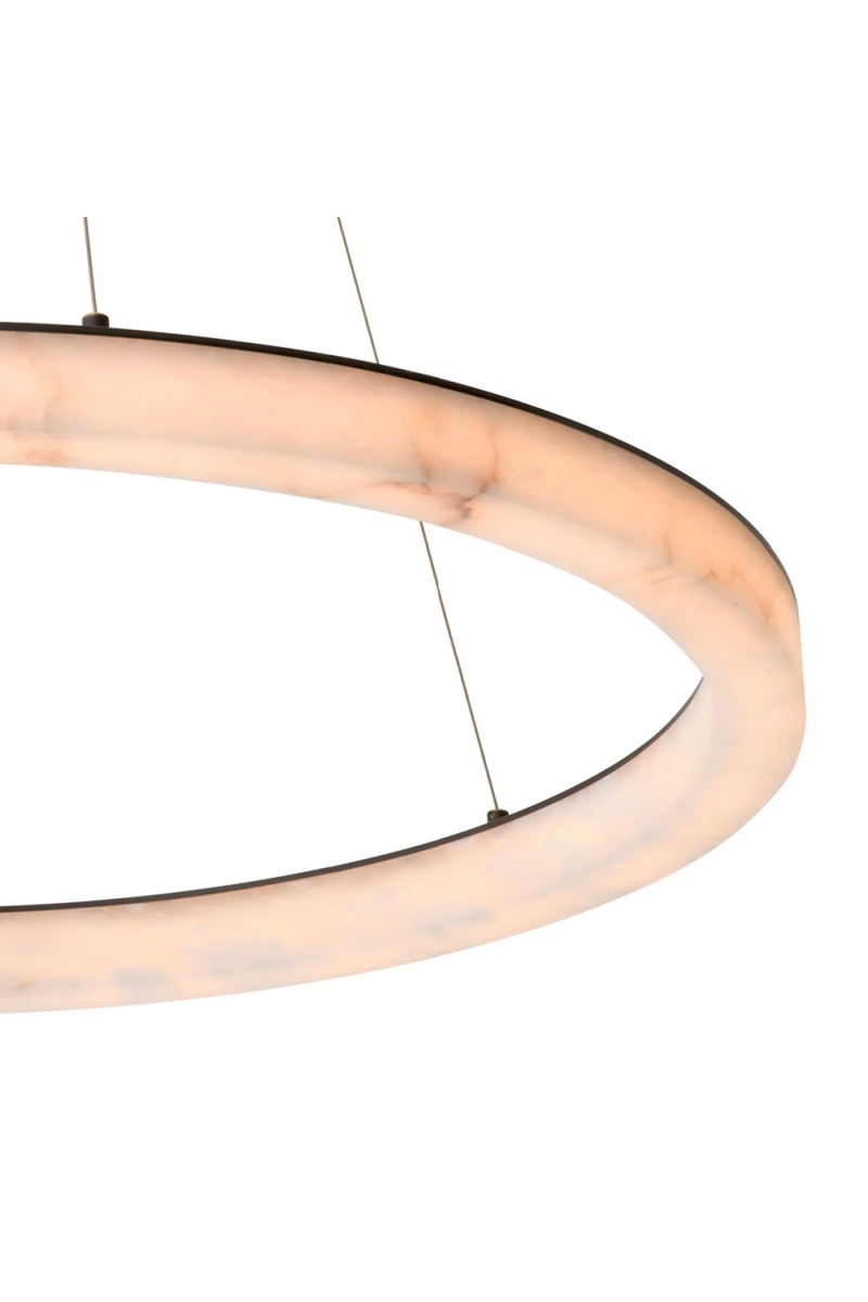 Round Alabaster Chandelier | Eichholtz Gallen | Eichholtzmiami.com
