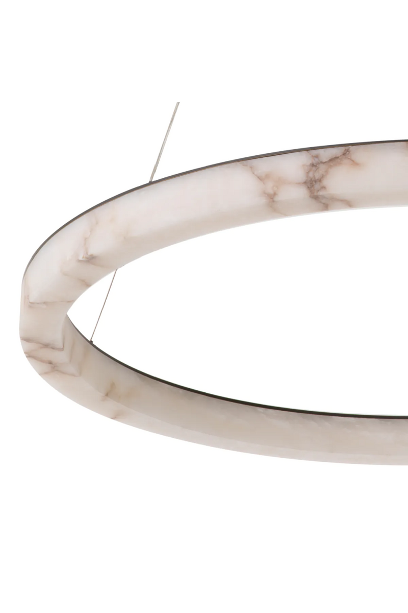 Round Alabaster Chandelier | Eichholtz Gallen | Eichholtzmiami.com
