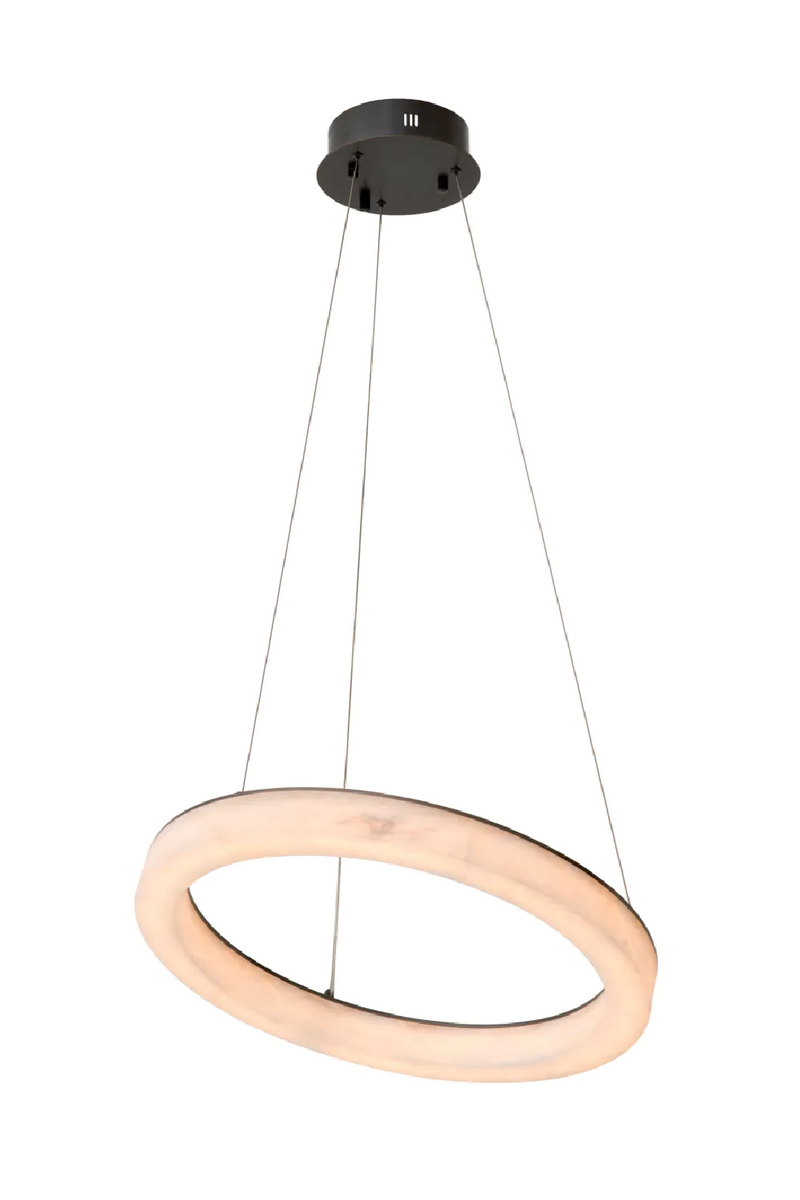 Round Alabaster Chandelier | Eichholtz Gallen | Eichholtzmiami.com
