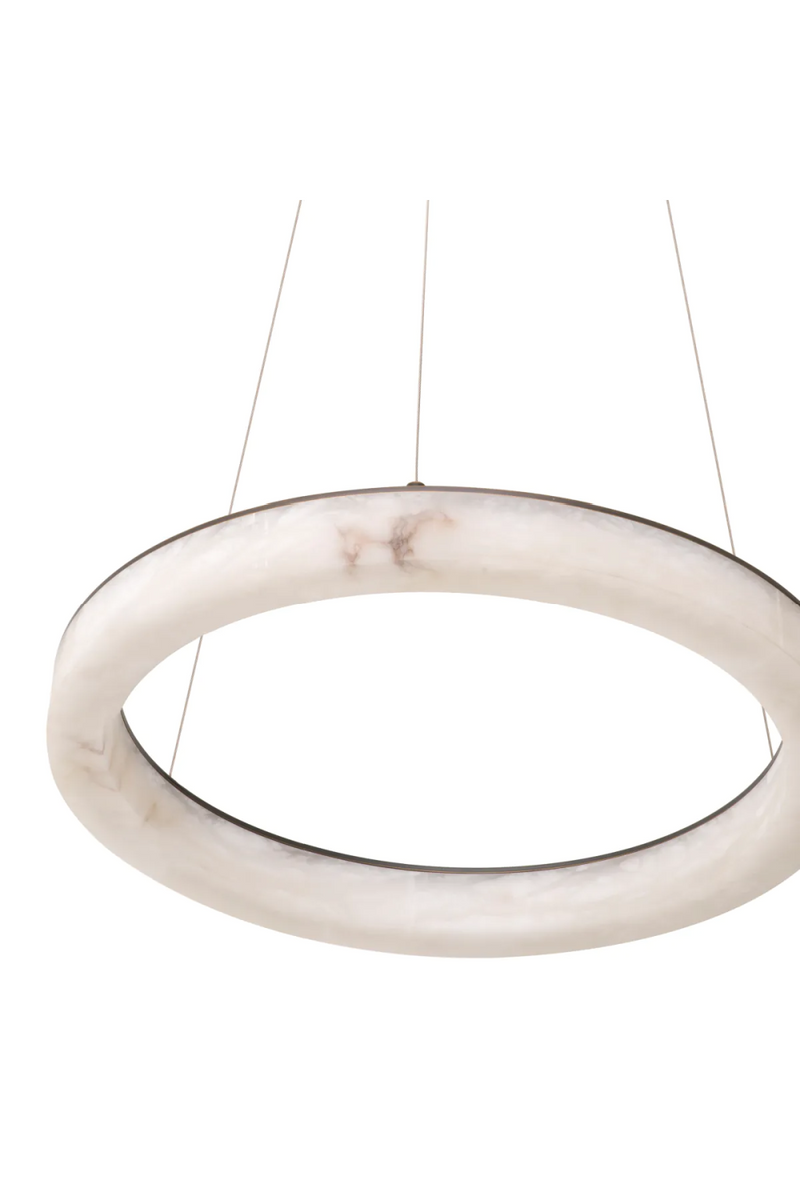 Round Alabaster Chandelier | Eichholtz Gallen | Eichholtzmiami.com
