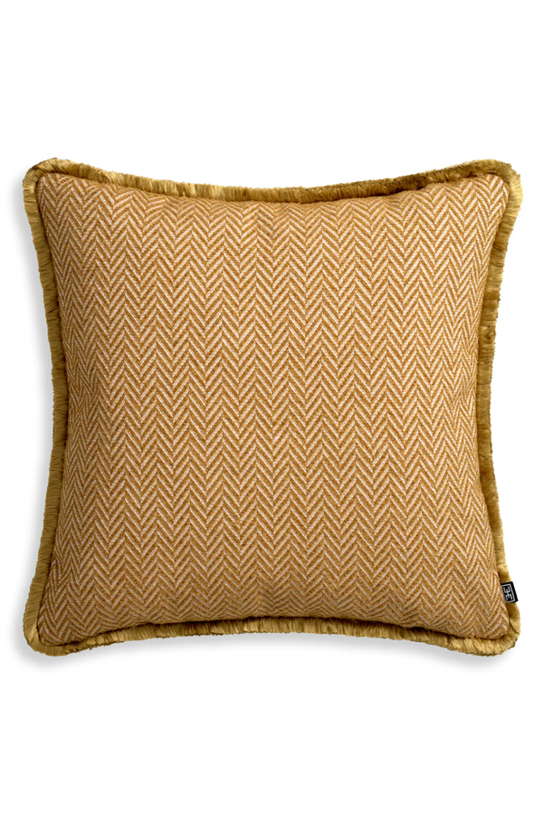 Chevron Pattern Fringed Cushion L | Eichholtz Kauai | Oroatrade.com