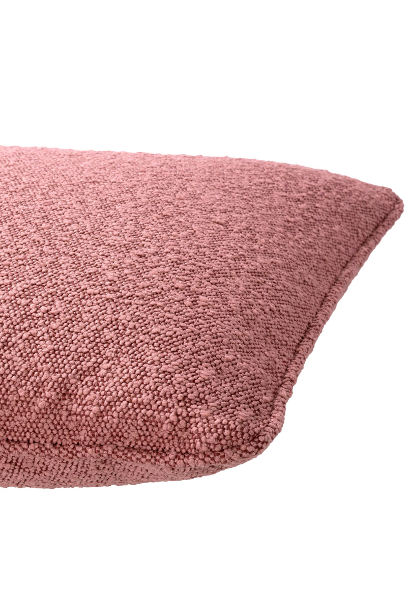 Pink Boucle Throw Pillow | Eichholtz | Eichholtzmiami.com
