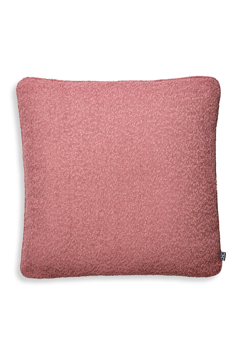 Pink Boucle Throw Pillow | Eichholtz | Eichholtzmiami.com
