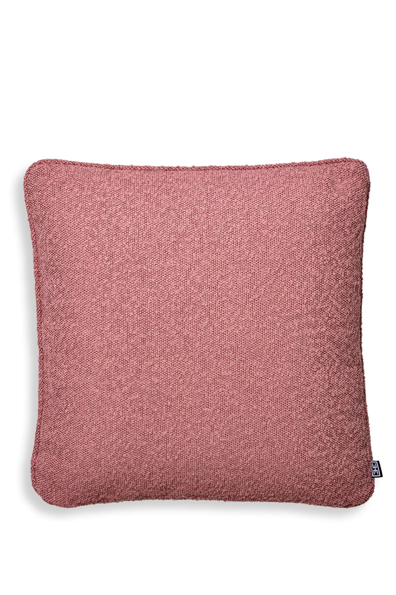 Pink Boucle Throw Pillow | Eichholtz | Eichholtzmiami.com
