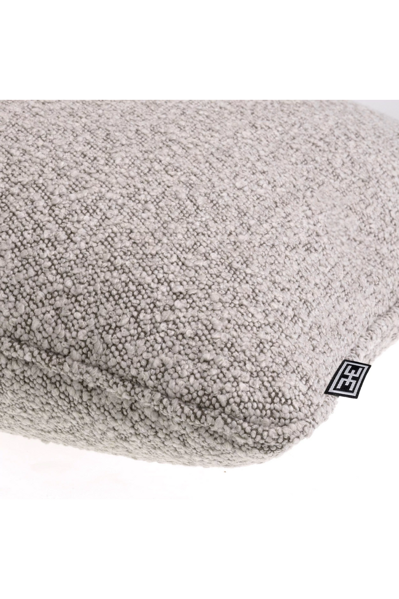 Gray Minimalist Bouclé Cushion | Eichholtz | Eichholtzmiami.com