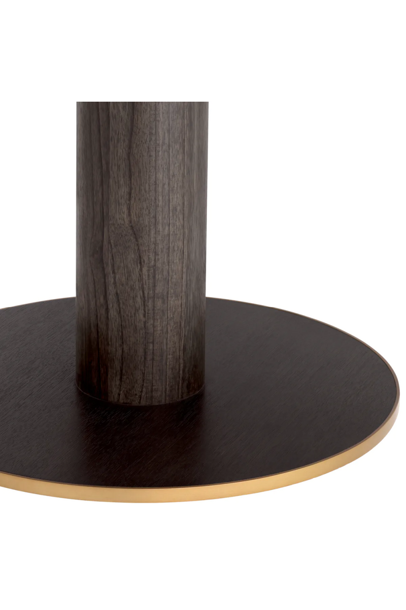 Round Oak Pedestal Dining Table | Eichholtz Astro | Eichholtzmiami.com