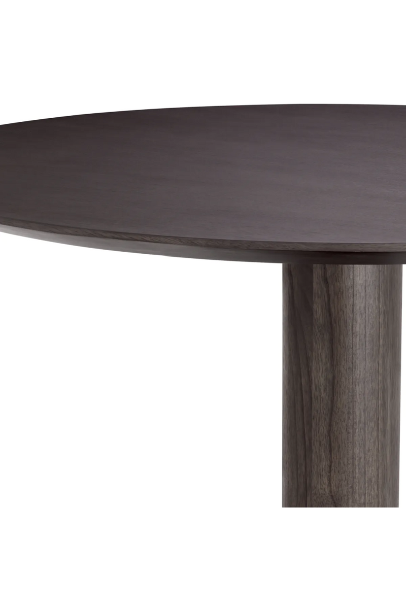 Round Oak Pedestal Dining Table | Eichholtz Astro | Eichholtzmiami.com