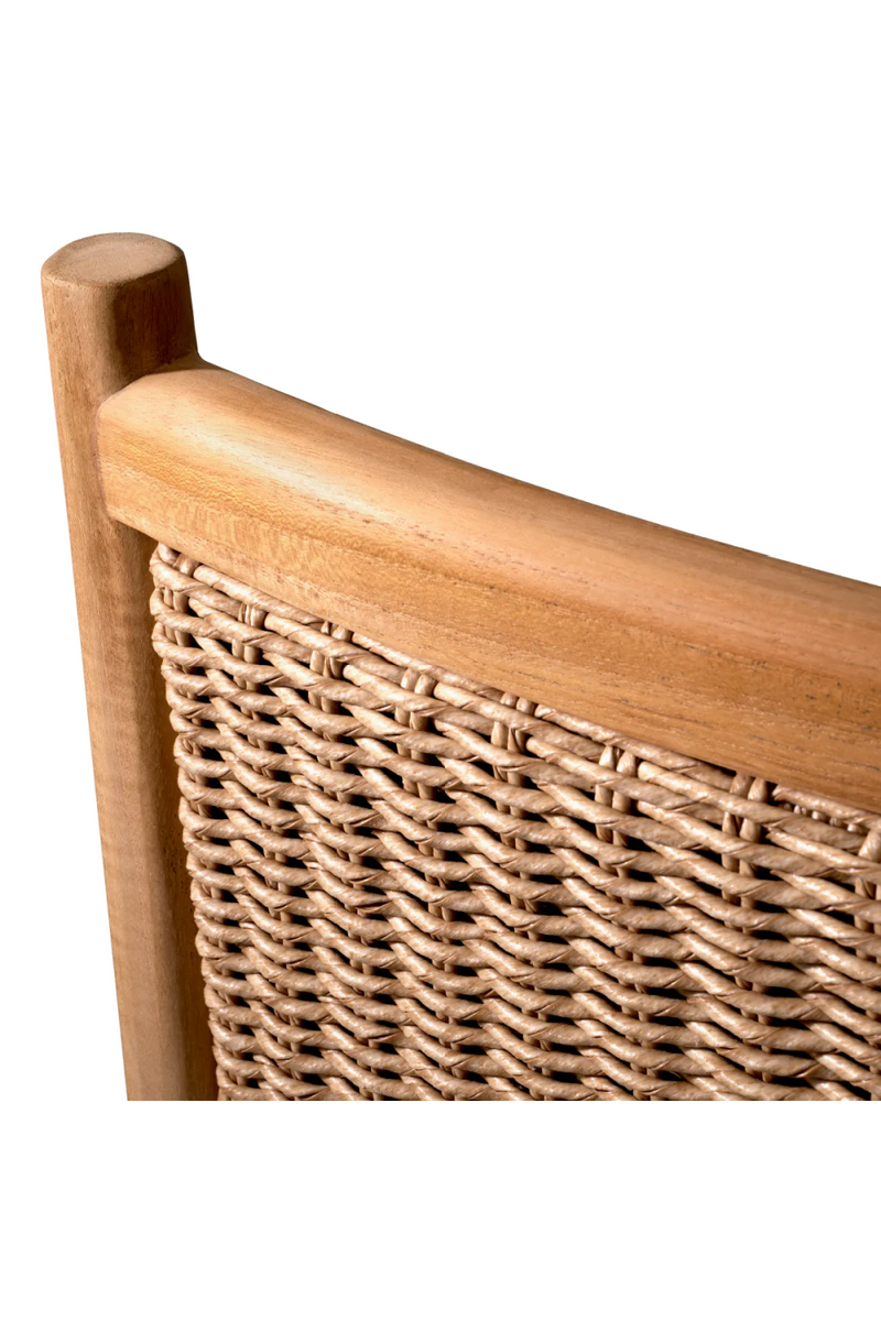 Natural Weave Outdoor Dining Chair | Eichholtz Pivetti | Eichholtzmiami.com