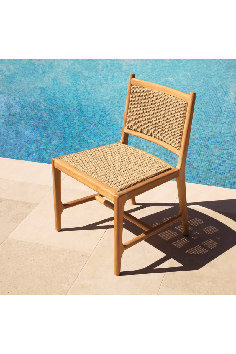 Natural Weave Outdoor Dining Chair | Eichholtz Pivetti | Eichholtzmiami.com