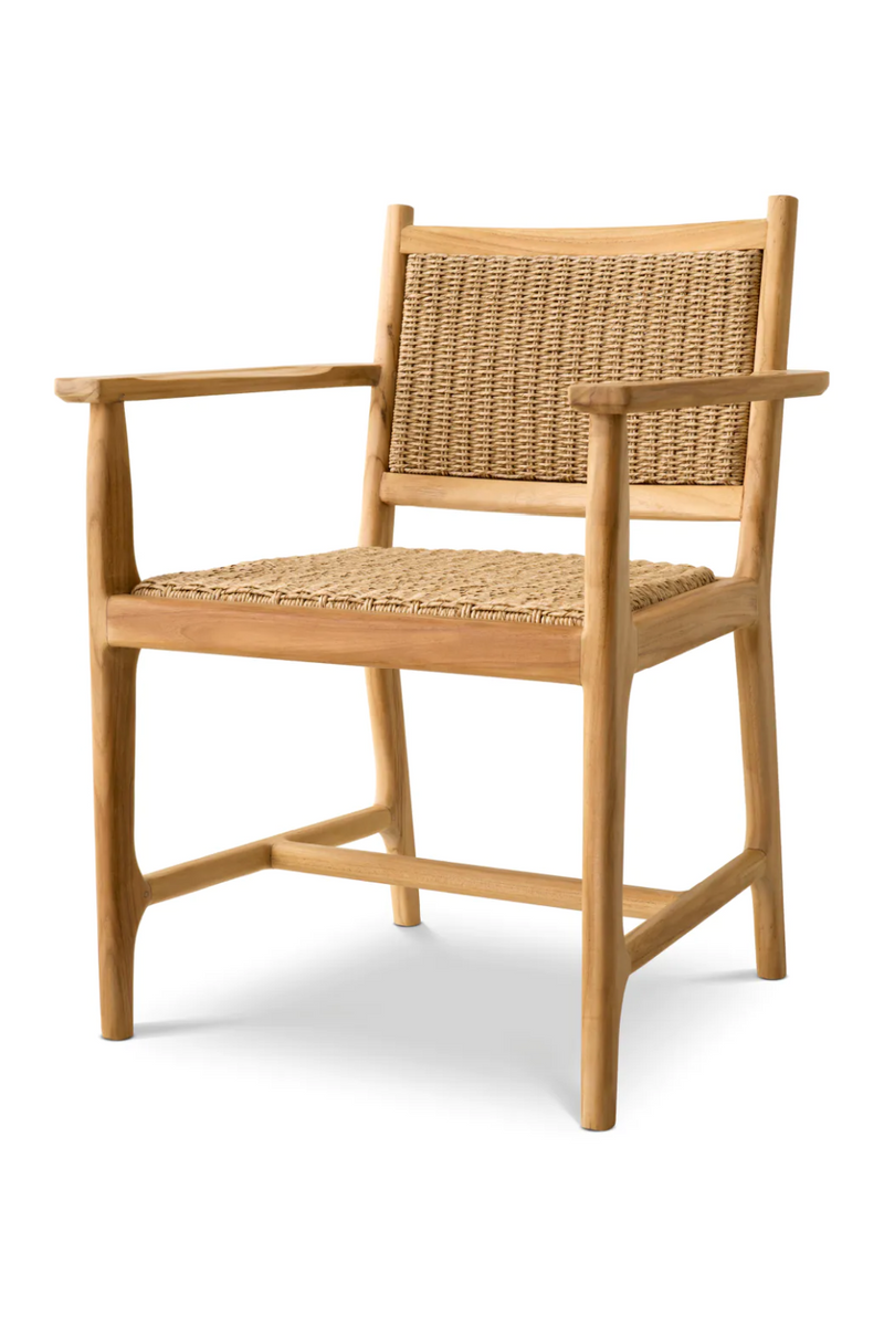 Natural Weave Outdoor Dining Chair | Eichholtz Pivetti | Eichholtzmiami.com