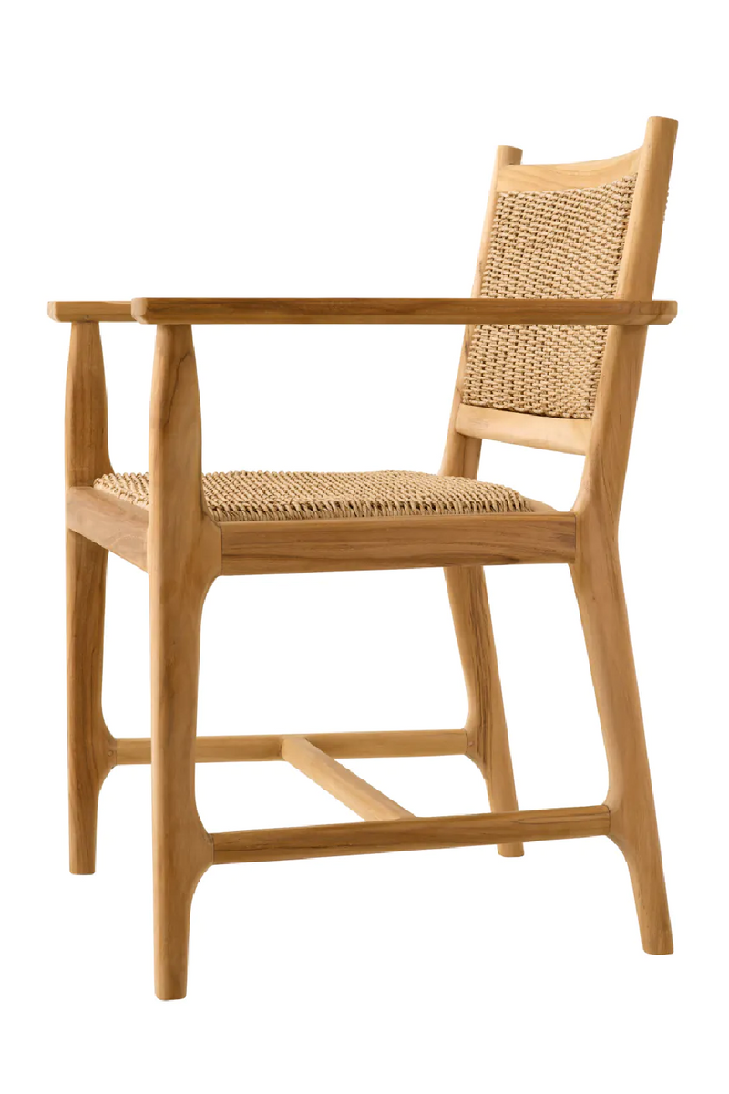 Natural Weave Outdoor Dining Chair | Eichholtz Pivetti | Eichholtzmiami.com