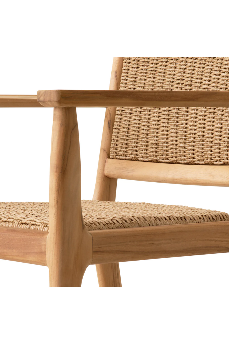 Natural Weave Outdoor Dining Chair | Eichholtz Pivetti | Eichholtzmiami.com