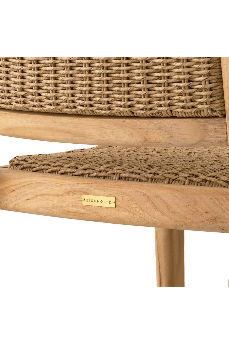 Natural Weave Outdoor Dining Chair | Eichholtz Pivetti | Eichholtzmiami.com