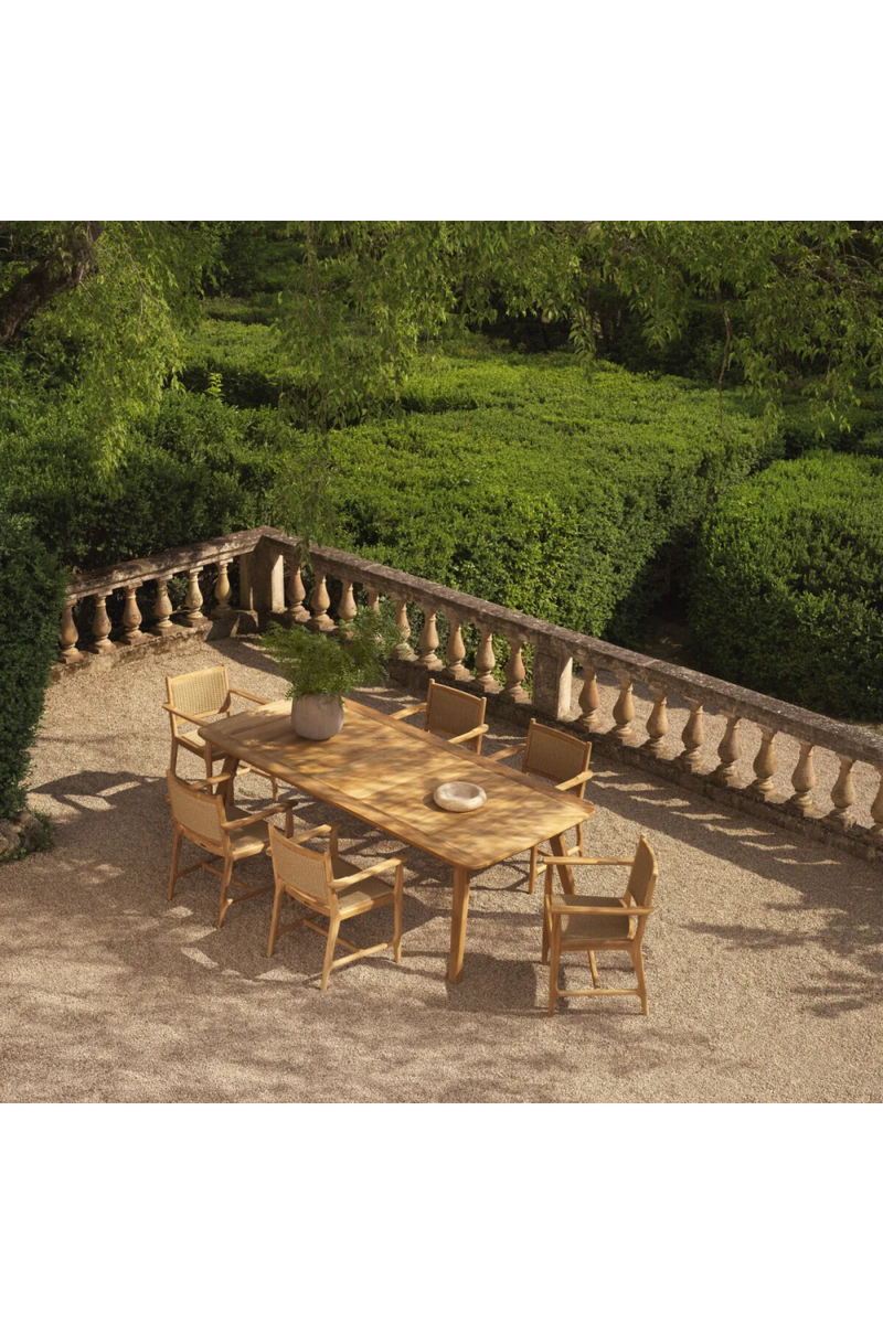 Natural Weave Outdoor Dining Chair | Eichholtz Pivetti | Eichholtzmiami.com