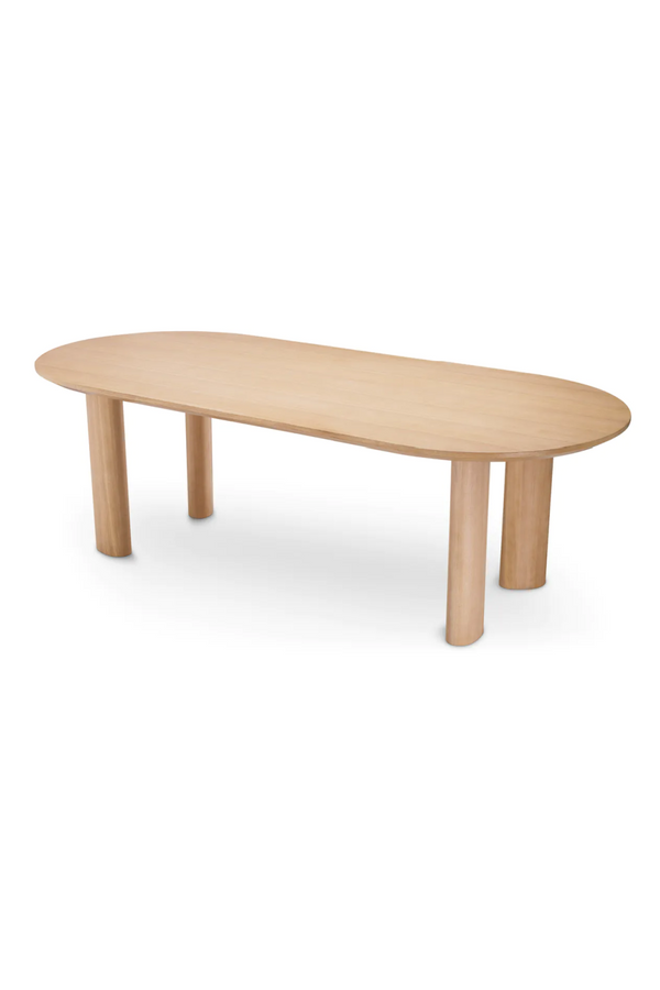 Oak Oval Dining Table S | Eichholtz Mogador | Eichholtzmiami.com