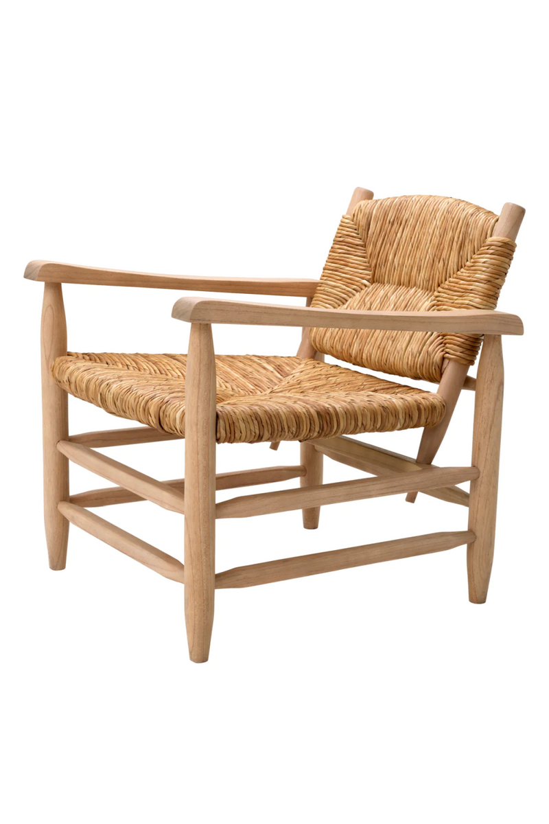 Woven Seagrass Lounge Armchair | Eichholtz Elliott | Eichholtzmiami.com
