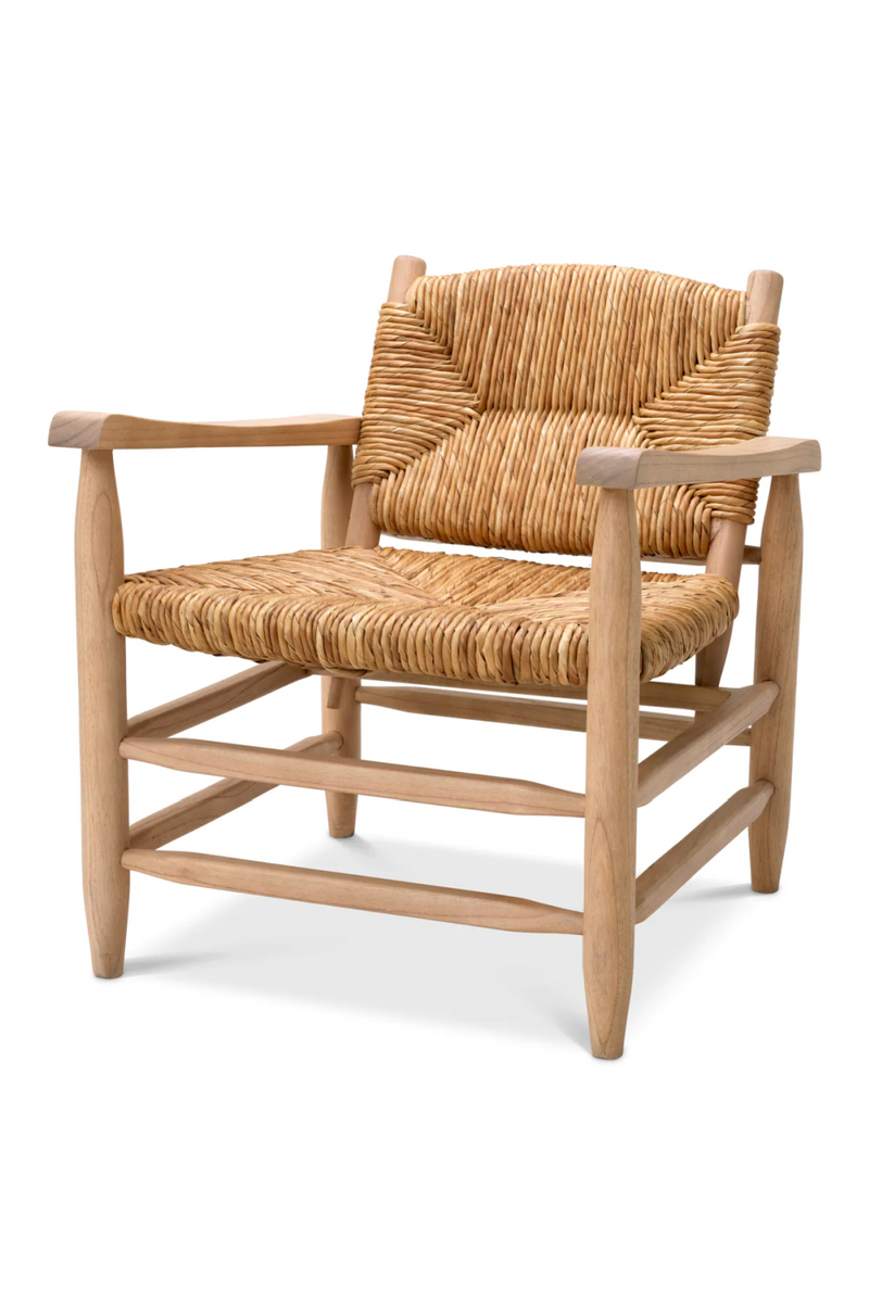 Woven Seagrass Lounge Armchair | Eichholtz Elliott | Eichholtzmiami.com
