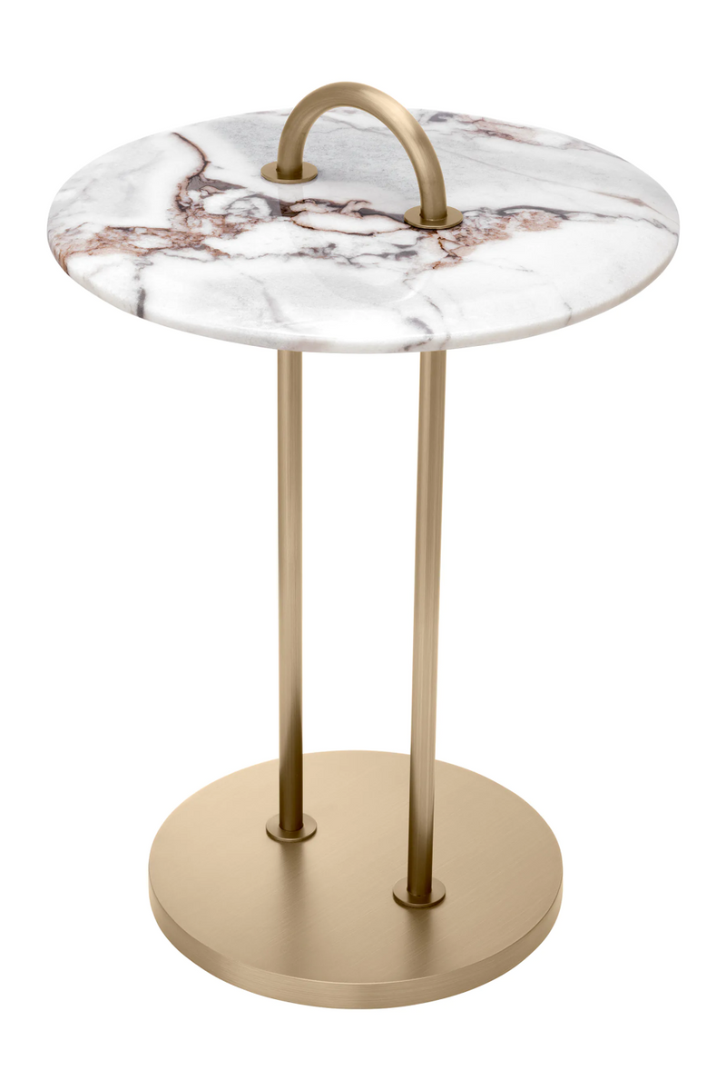 Contemporary Marble Side Table | Eichholtz Zappa | Eichholtzmiami.com