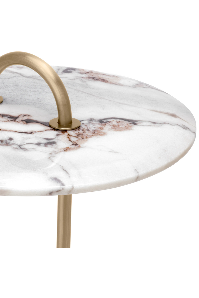 Contemporary Marble Side Table | Eichholtz Zappa | Eichholtzmiami.com