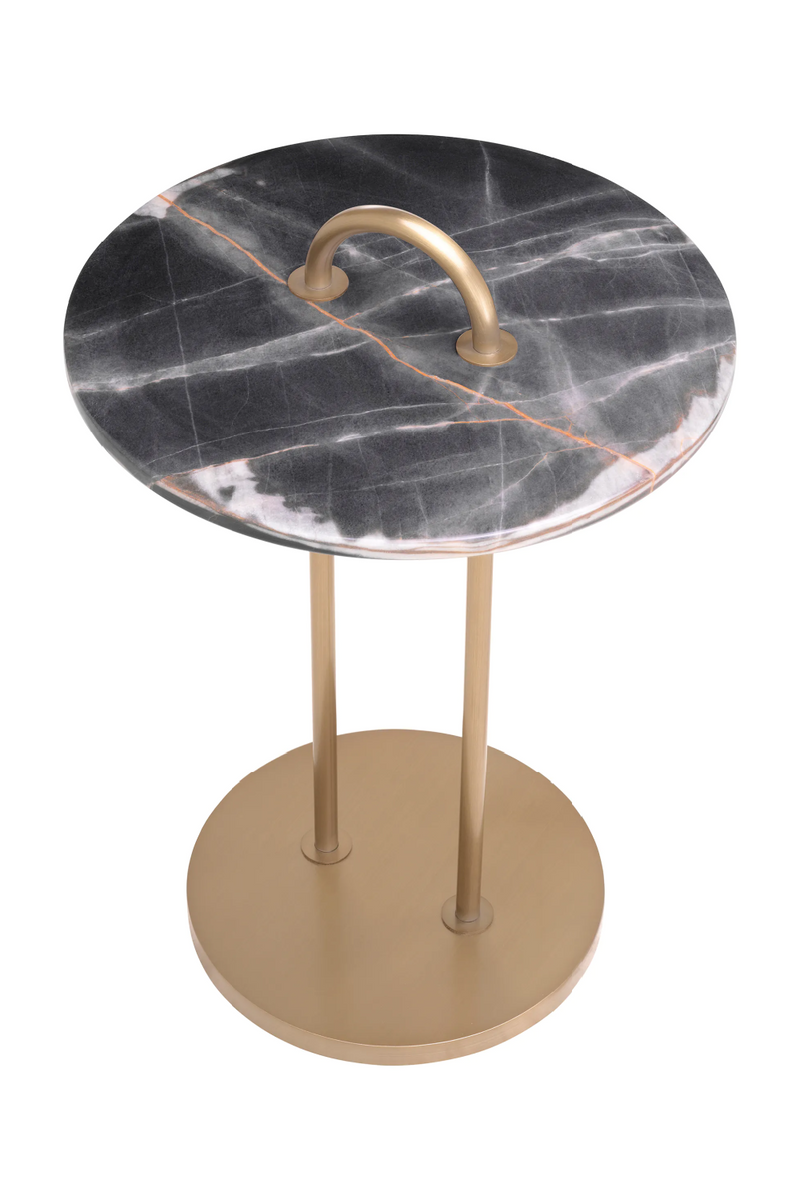 Contemporary Marble Side Table | Eichholtz Zappa | Eichholtzmiami.com